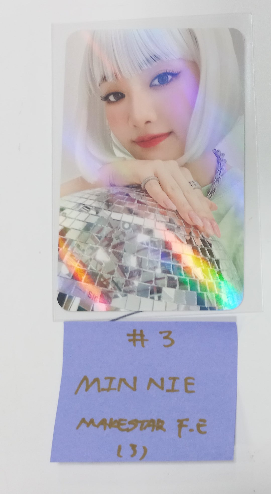 (g) I-DLE "2" 2nd Full Album - Makestar Fansign Event Photocard [24.2.2] - HALLYUSUPERSTORE