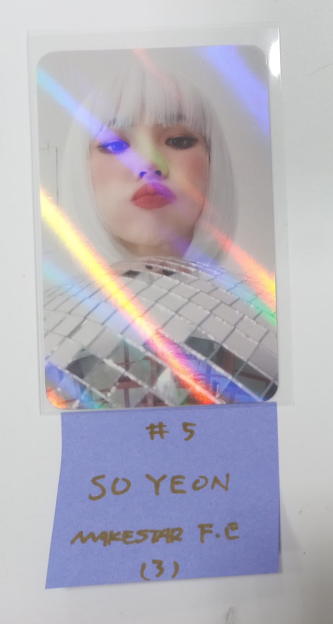 (g) I-DLE "2" 2nd Full Album - Makestar Fansign Event Photocard [24.2.2] - HALLYUSUPERSTORE