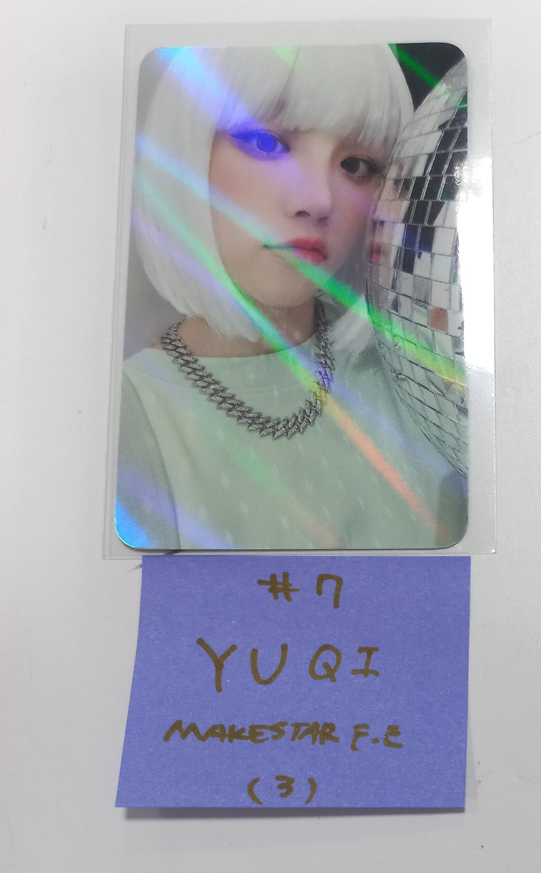 (g) I-DLE "2" 2nd Full Album - Makestar Fansign Event Photocard [24.2.2] - HALLYUSUPERSTORE