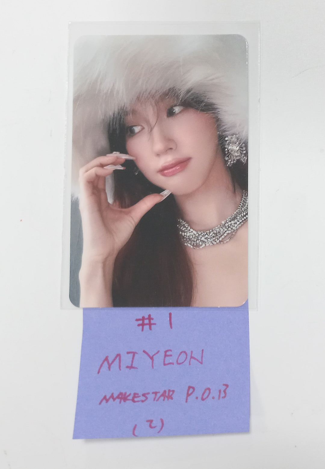 (g) I-DLE "2" 2nd Full Album - Makestar Pre-Order Benefit Photocard [24.2.2] - HALLYUSUPERSTORE