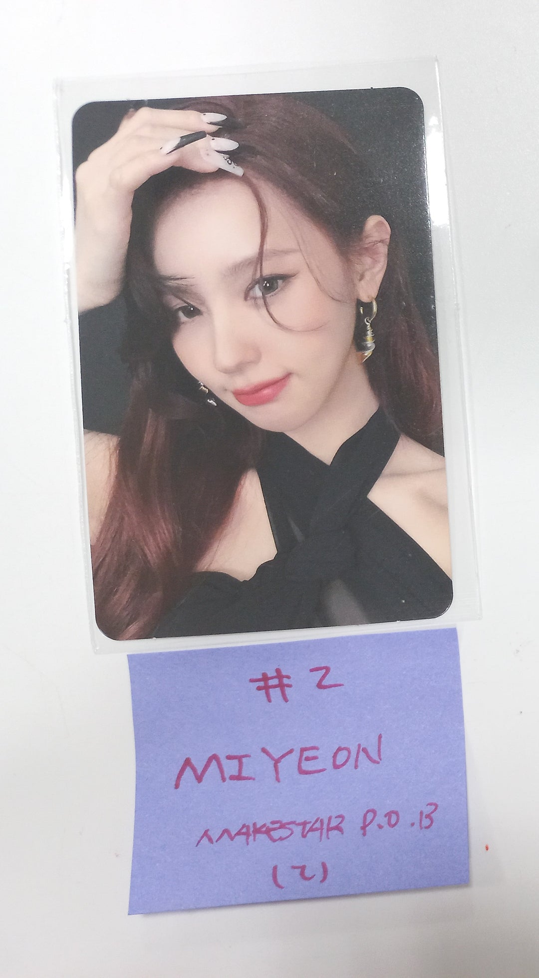 (g) I-DLE "2" 2nd Full Album - Makestar Pre-Order Benefit Photocard [24.2.2] - HALLYUSUPERSTORE