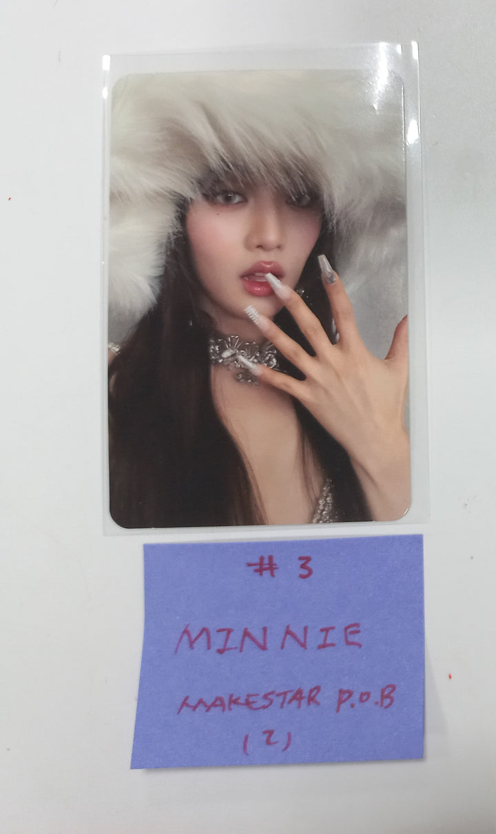 (g) I-DLE "2" 2nd Full Album - Makestar Pre-Order Benefit Photocard [24.2.2] - HALLYUSUPERSTORE