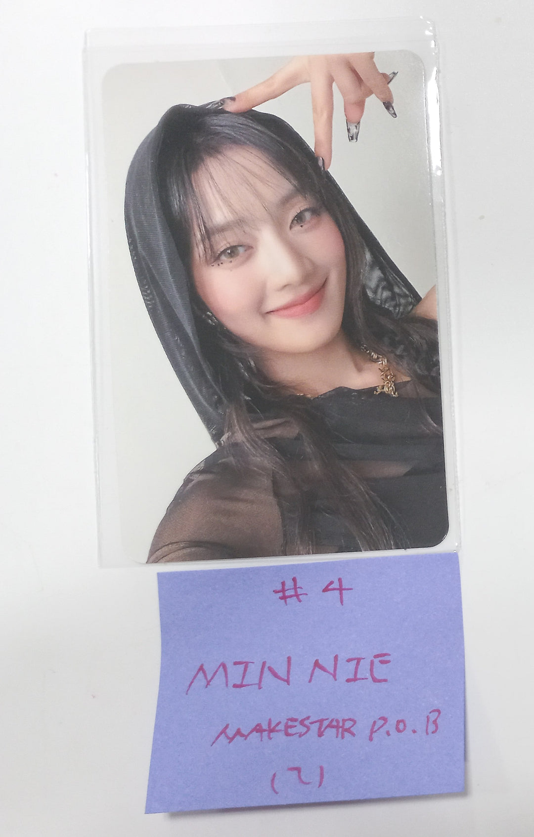 (g) I-DLE "2" 2nd Full Album - Makestar Pre-Order Benefit Photocard [24.2.2] - HALLYUSUPERSTORE