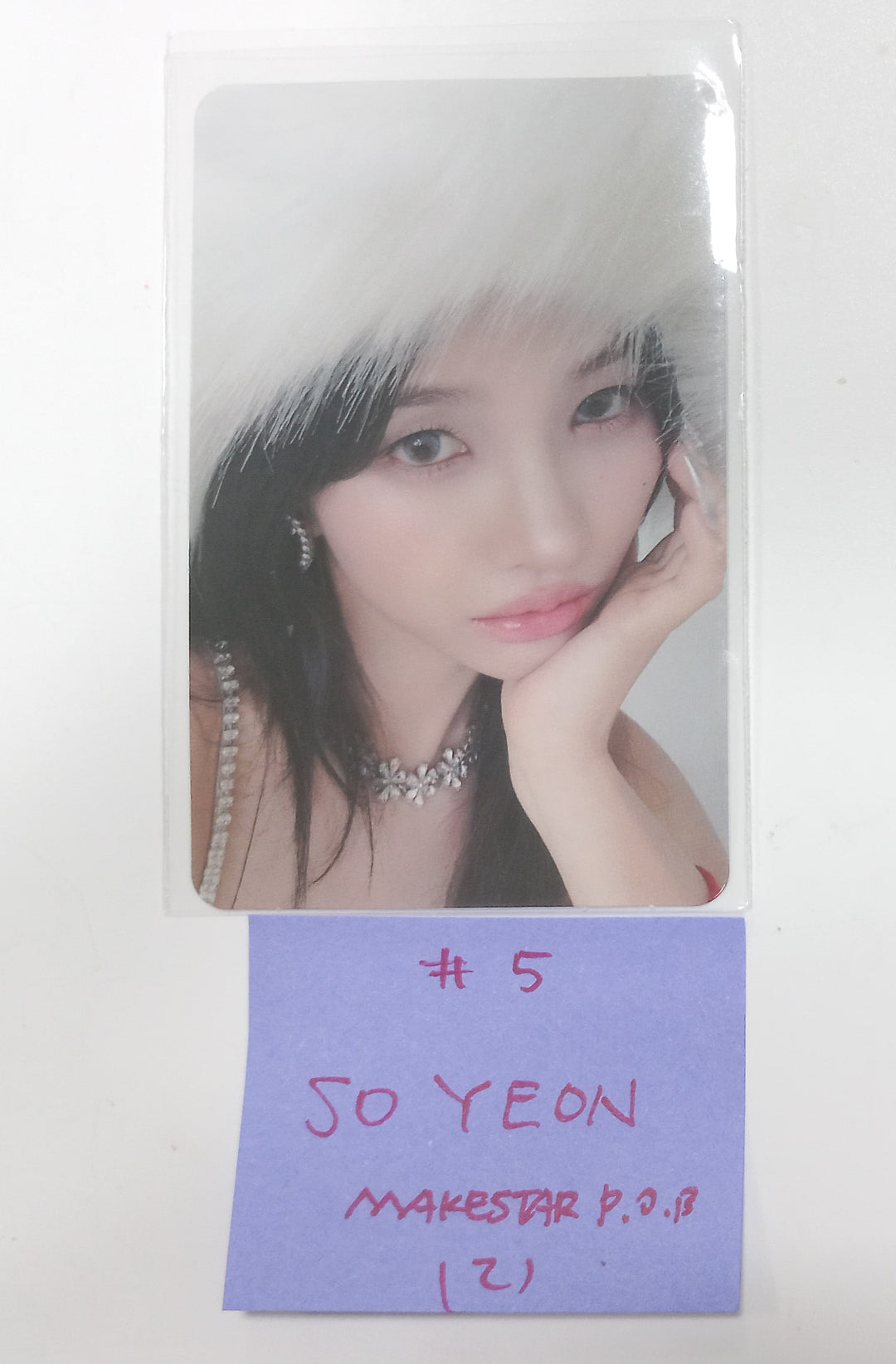 (g) I-DLE "2" 2nd Full Album - Makestar Pre-Order Benefit Photocard [24.2.2] - HALLYUSUPERSTORE