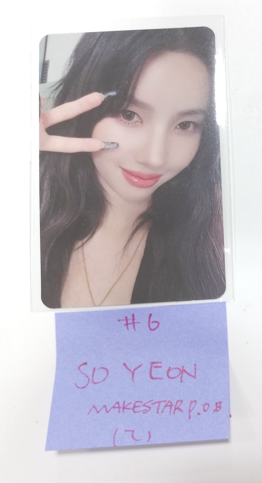 (g) I-DLE "2" 2nd Full Album - Makestar Pre-Order Benefit Photocard [24.2.2] - HALLYUSUPERSTORE