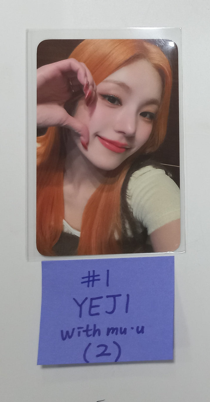 ITZY "BORN TO BE" - Withmuu Fansign Event Photocard Round 2 [24.2.2] - HALLYUSUPERSTORE