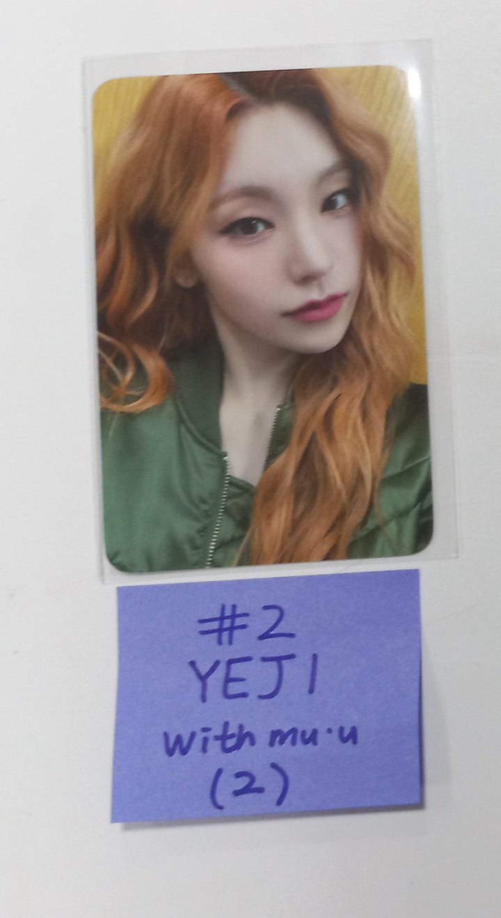 ITZY "BORN TO BE" - Withmuu Fansign Event Photocard Round 2 [24.2.2] - HALLYUSUPERSTORE