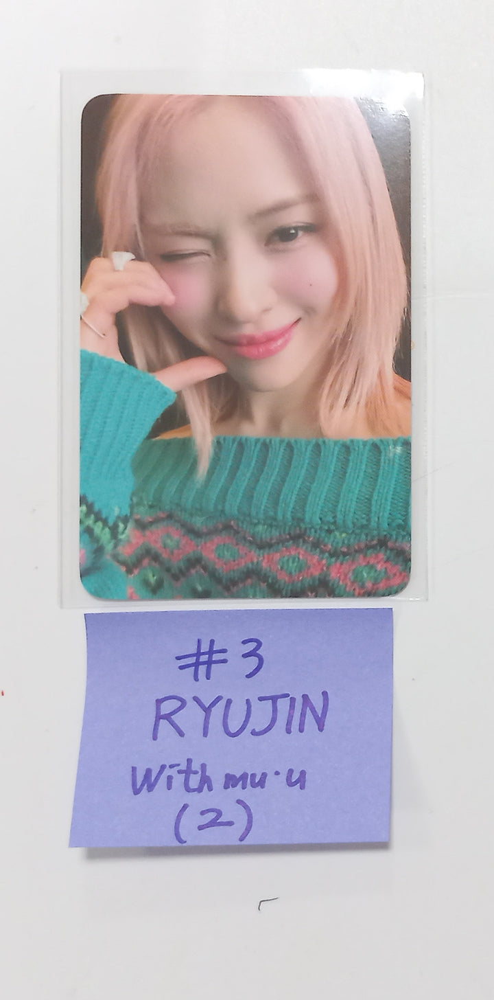 ITZY "BORN TO BE" - Withmuu Fansign Event Photocard Round 2 [24.2.2] - HALLYUSUPERSTORE