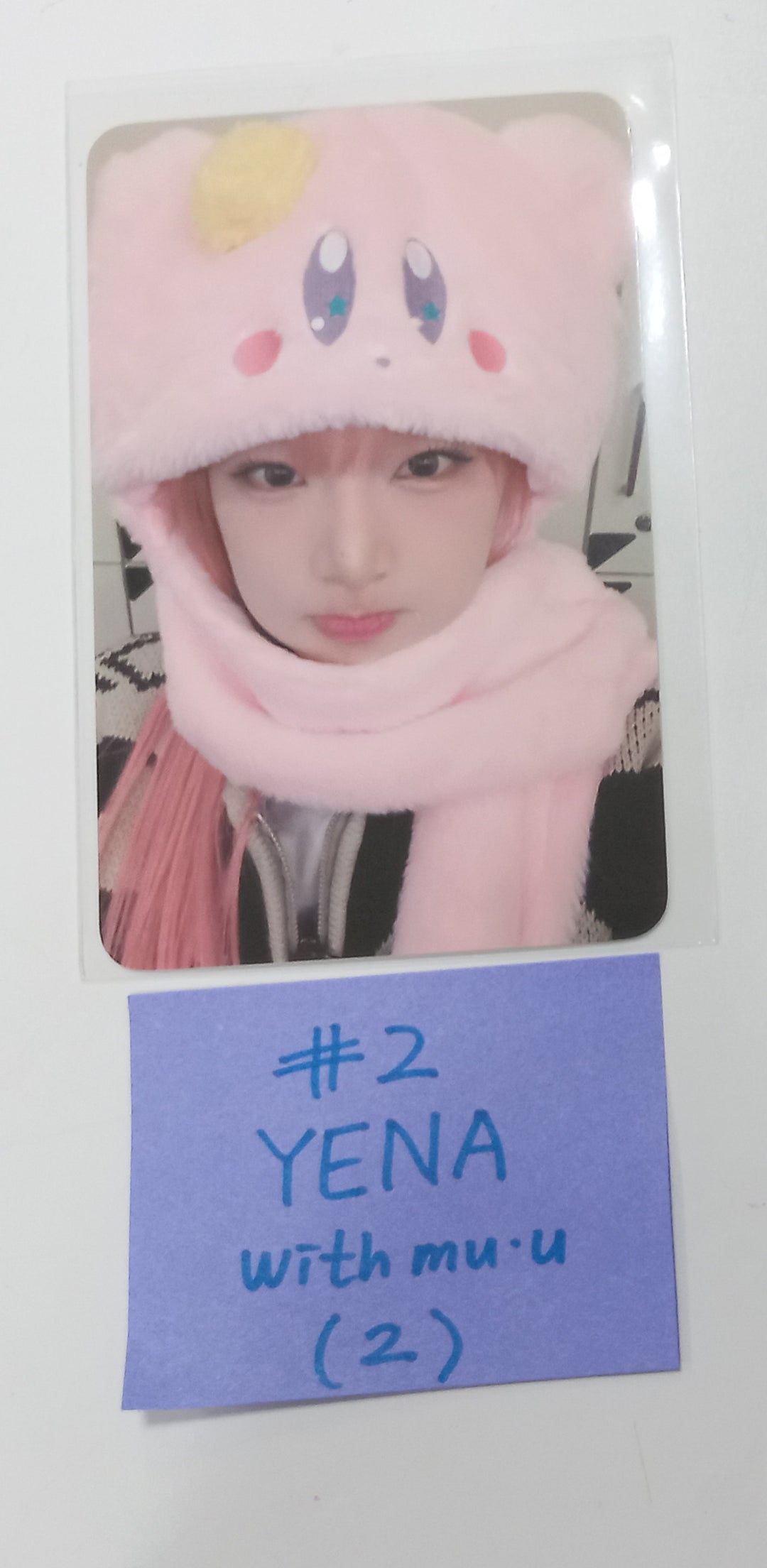YENA "Good Morning" - Withmuu Fansign Event Photocard Round 2 [24.2.2] - HALLYUSUPERSTORE