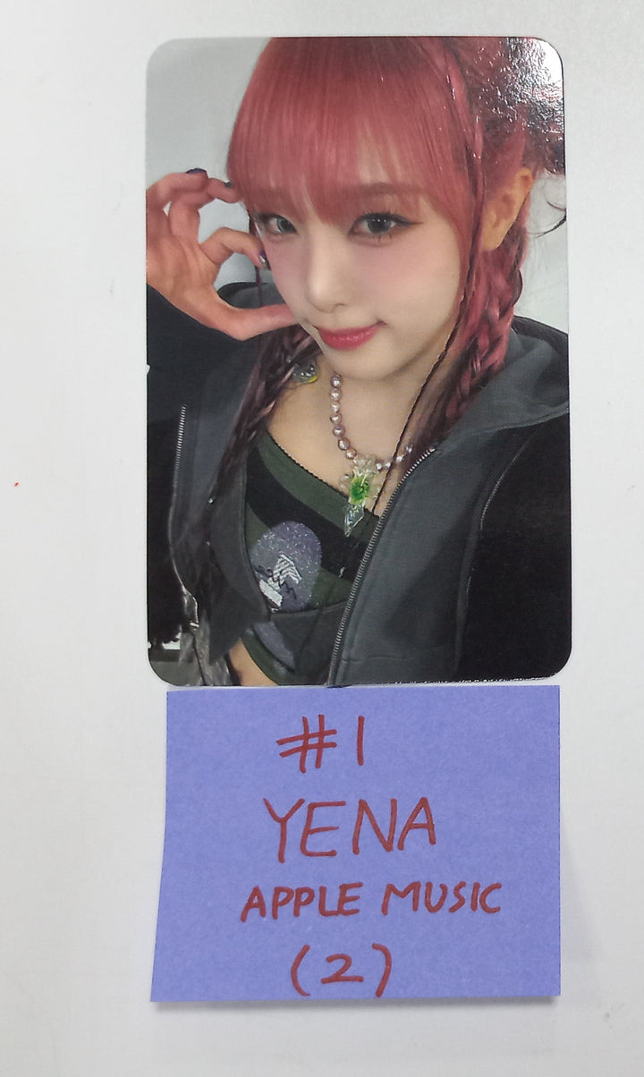 YENA "Good Morning" - Apple Music Fansign Event Photocard [24.2.2] - HALLYUSUPERSTORE