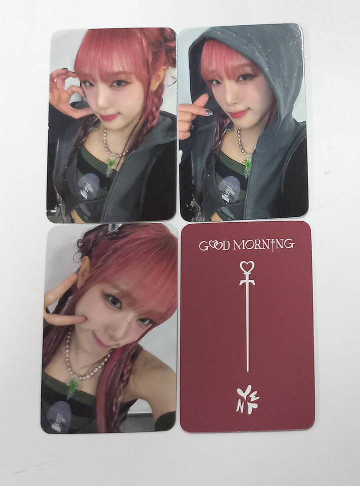 YENA "Good Morning" - Apple Music Fansign Event Photocard [24.2.2] - HALLYUSUPERSTORE