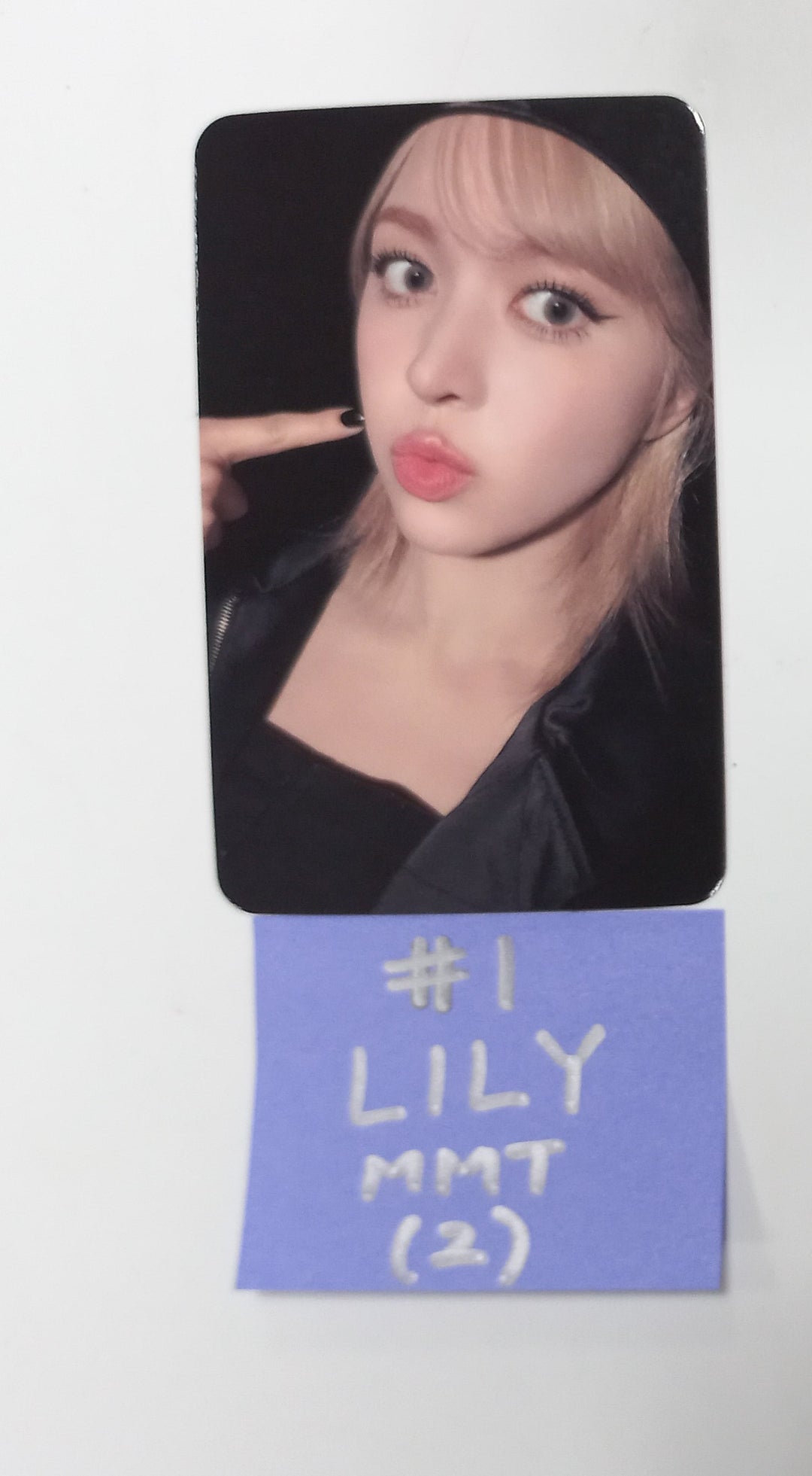 NMIXX "Fe3O4: BREAK" - MMT Fansign Event Photocard Round 2 [24.2.2] - HALLYUSUPERSTORE