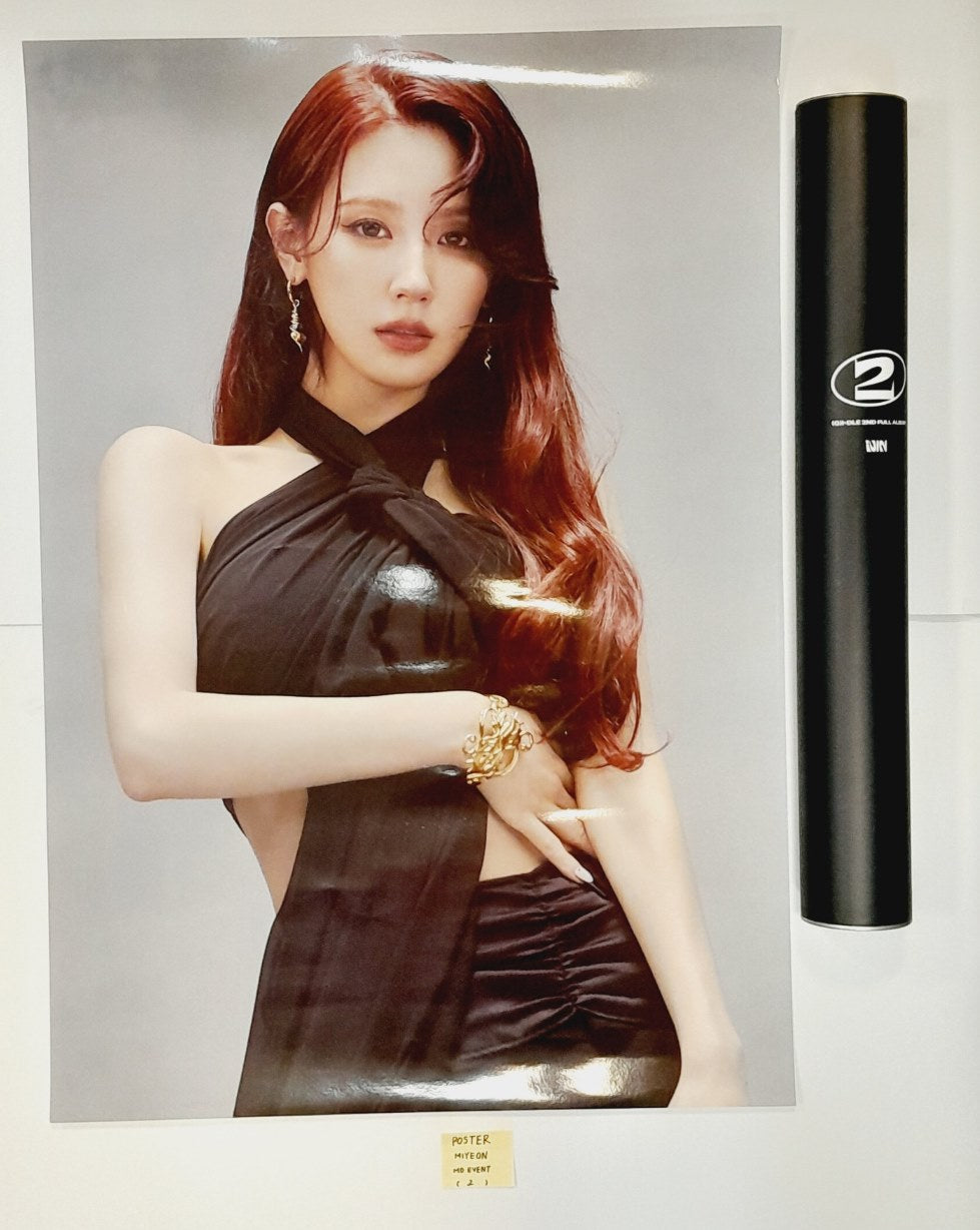 Miyeon (Of (g) I-DLE) "2" 2nd Full Album - MD Event Big Poster [24.2.2] - HALLYUSUPERSTORE