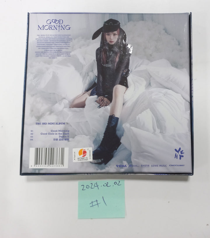 Yena "Good Morning" 3rd Mini - Hand Autographed(Signed) Album [24.2.2] - HALLYUSUPERSTORE