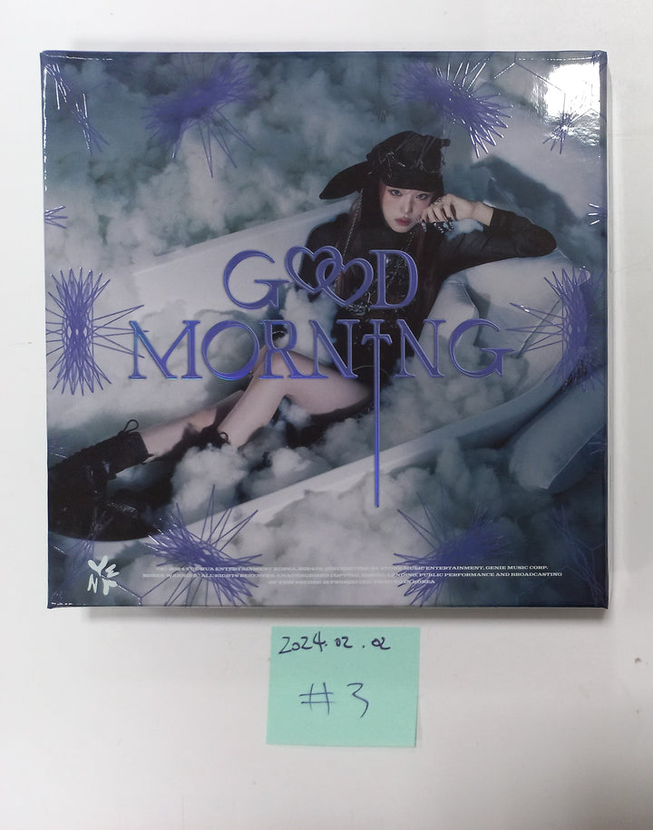 Yena "Good Morning" 3rd Mini - Hand Autographed(Signed) Album [24.2.2] - HALLYUSUPERSTORE