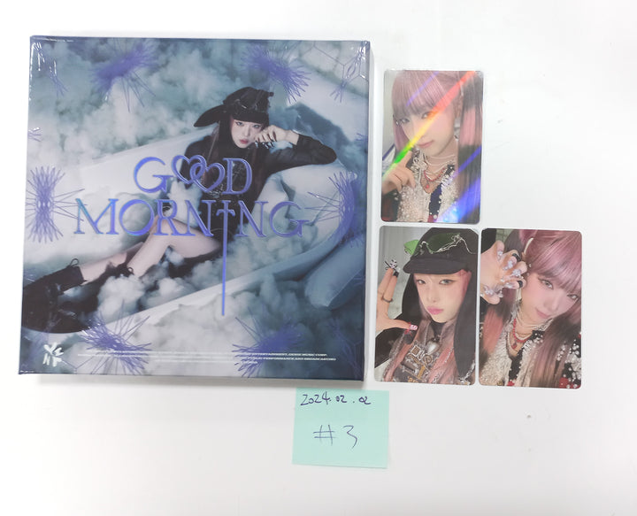 Yena "Good Morning" 3rd Mini - Hand Autographed(Signed) Album [24.2.2] - HALLYUSUPERSTORE