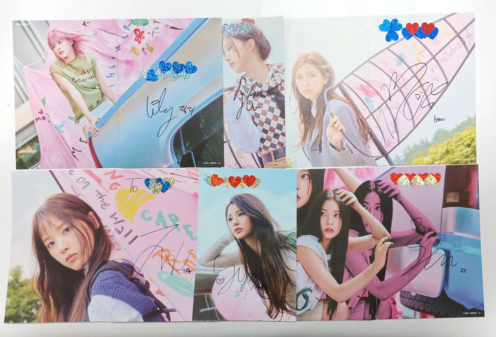 NMIXX "Fe3O4: BREAK" - A Cut Page From Fansign Event Album [24.2.2] - HALLYUSUPERSTORE