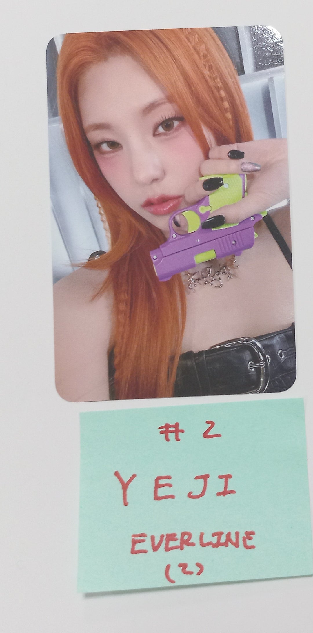 ITZY "BORN TO BE" - Everline Fansign Event Photocard [25.2.5] - HALLYUSUPERSTORE