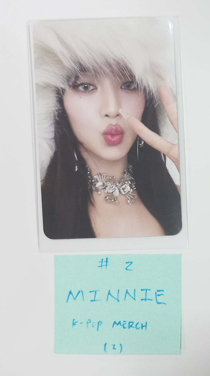 (g) I-DLE "2" 2nd Full Album - K-Pop Merch Pre-Order Benefit Photocard [24.2.5] - HALLYUSUPERSTORE
