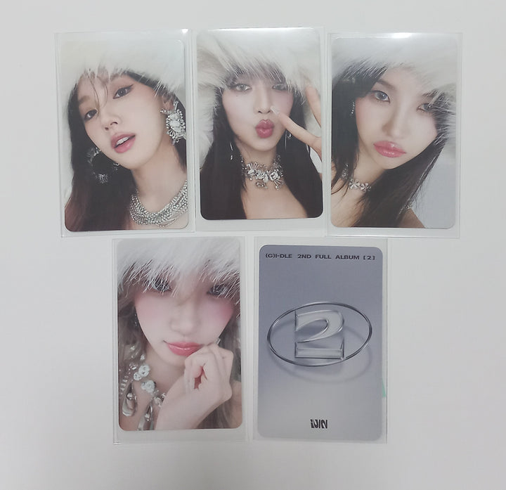 (g) I-DLE "2" 2nd Full Album - K-Pop Merch Pre-Order Benefit Photocard [24.2.5] - HALLYUSUPERSTORE