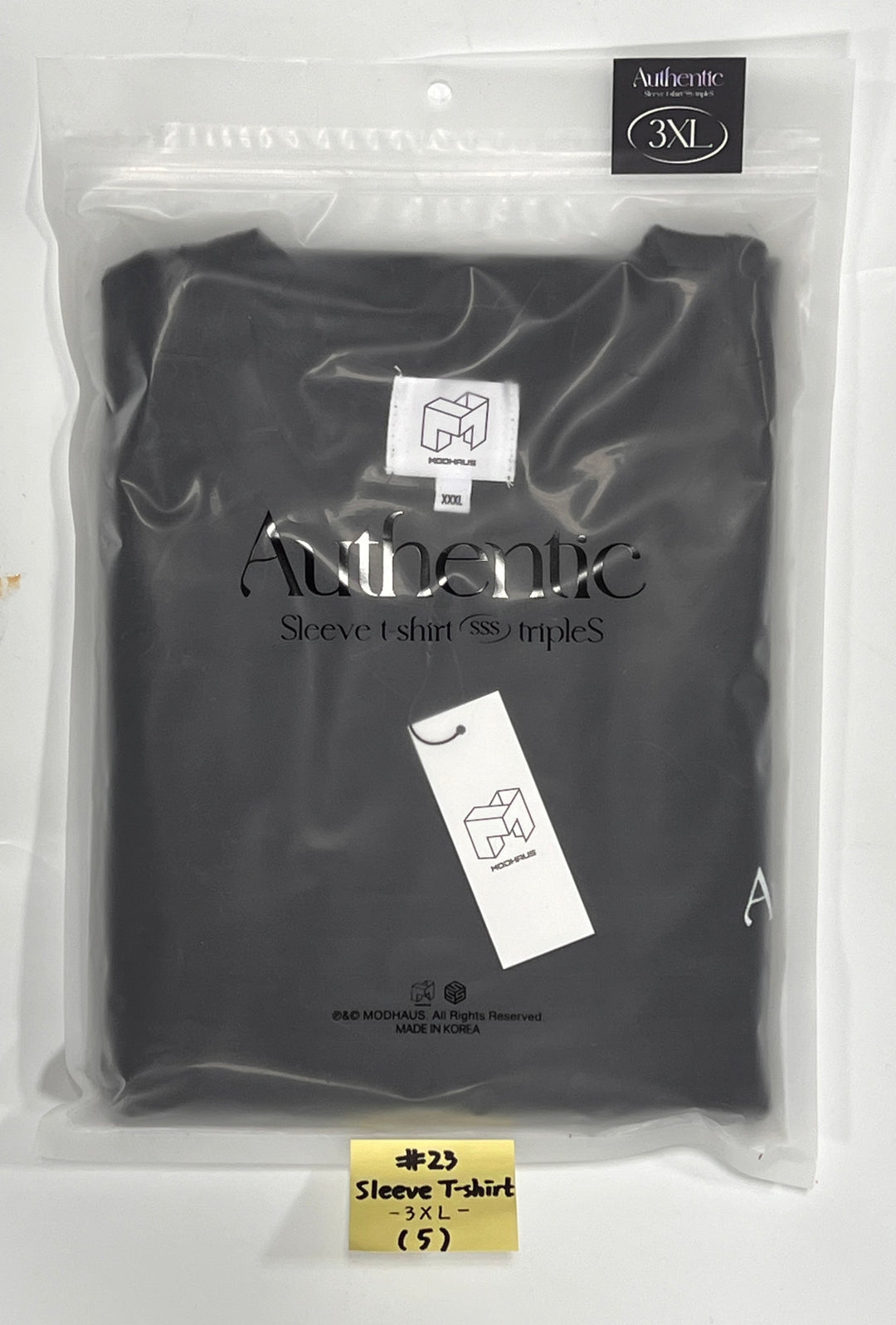 TripleS - 1st World Tour "Authentic" Love Evolution in Seoul Official MD (Light Stick, Slogan, Sleeve T-Shirt, Pin Button, Poster Set, Label Keyring, Shopper Bag) [24.2.5] - HALLYUSUPERSTORE