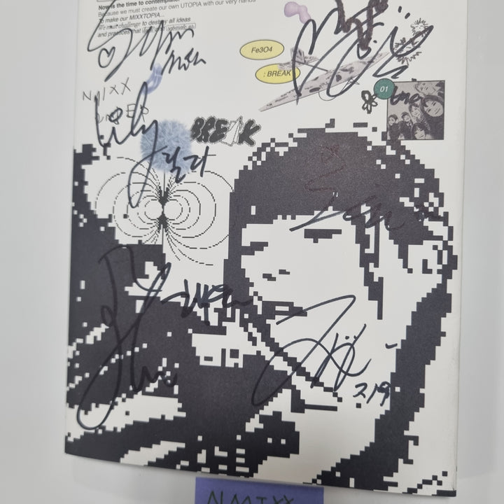 NMIXX "Fe3O4: Break" - Hand Autographed(Signed) Album [24.2.5] - HALLYUSUPERSTORE