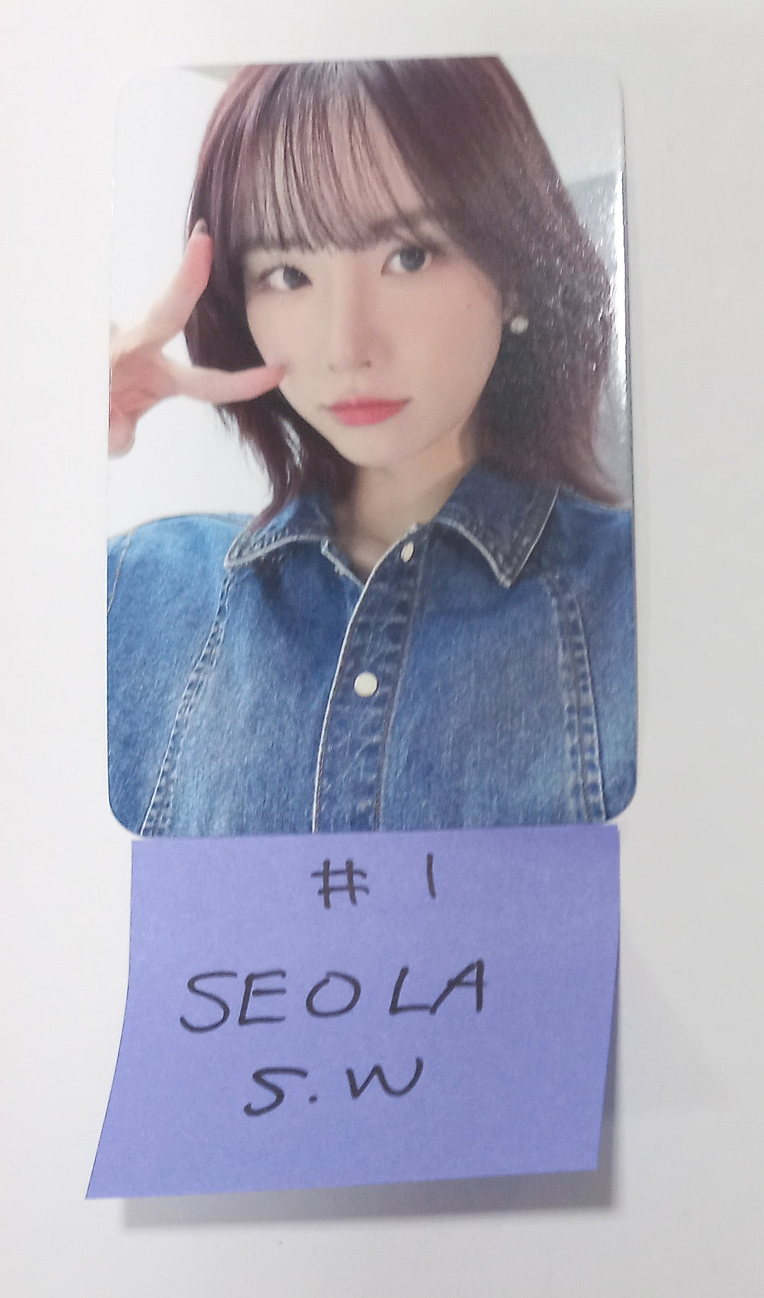 SEOLA (Of WJSN) "INSIDE OUT" - Soundwave Fansign Event Photocard [24.2.6] - HALLYUSUPERSTORE