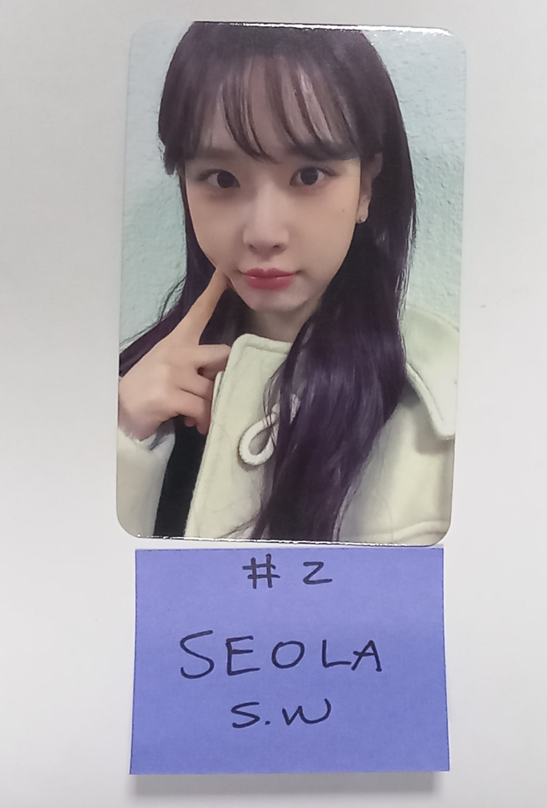 SEOLA (Of WJSN) "INSIDE OUT" - Soundwave Fansign Event Photocard [24.2.6] - HALLYUSUPERSTORE