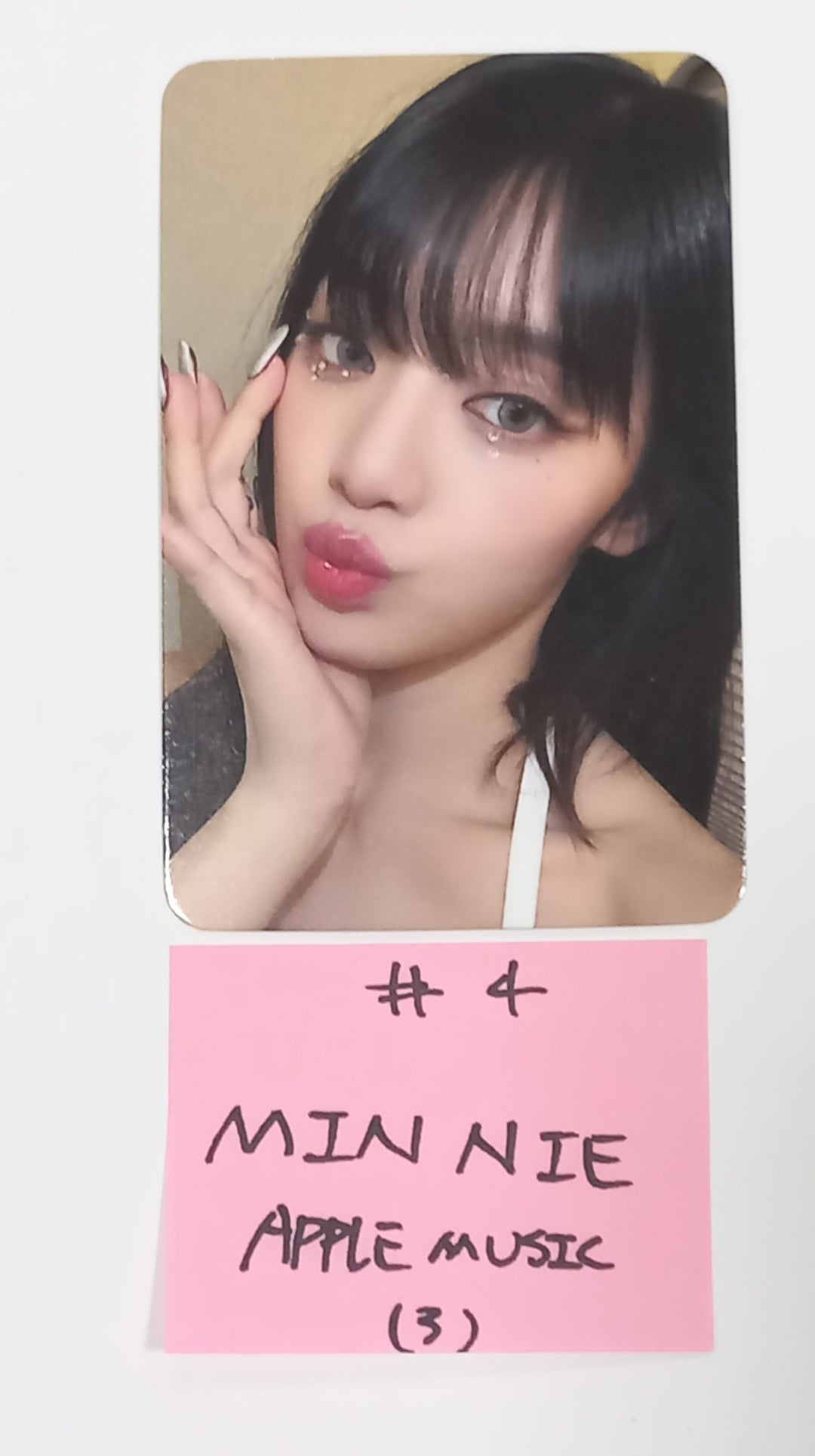 (g) I-DLE "2" 2nd Full Album - Apple Music Fansign Event Photocard [24.2.7] - HALLYUSUPERSTORE