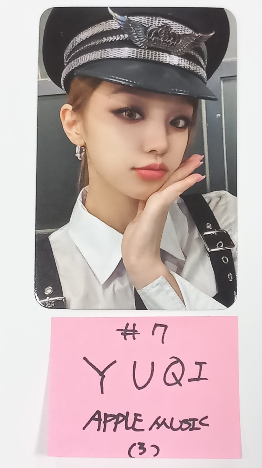 (g) I-DLE "2" 2nd Full Album - Apple Music Fansign Event Photocard [24.2.7] - HALLYUSUPERSTORE