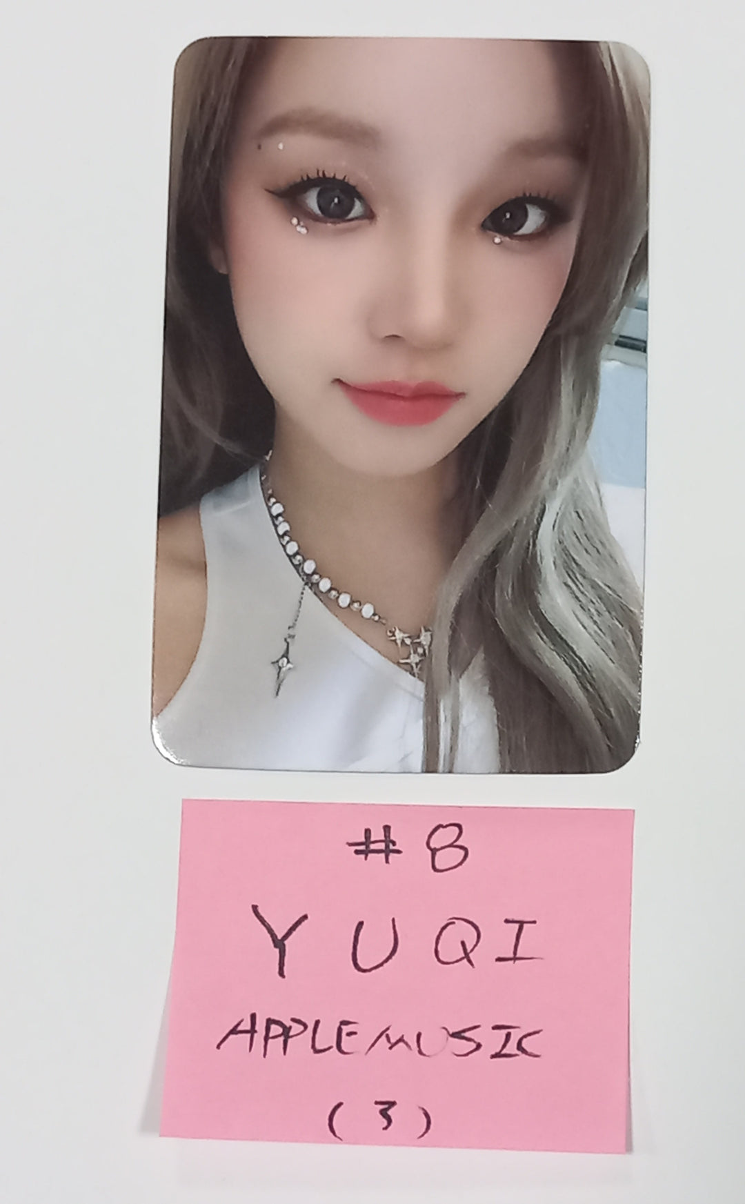 (g) I-DLE "2" 2nd Full Album - Apple Music Fansign Event Photocard [24.2.7] - HALLYUSUPERSTORE