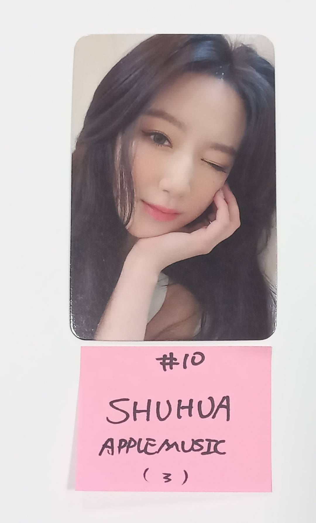 (g) I-DLE "2" 2nd Full Album - Apple Music Fansign Event Photocard [24.2.7] - HALLYUSUPERSTORE
