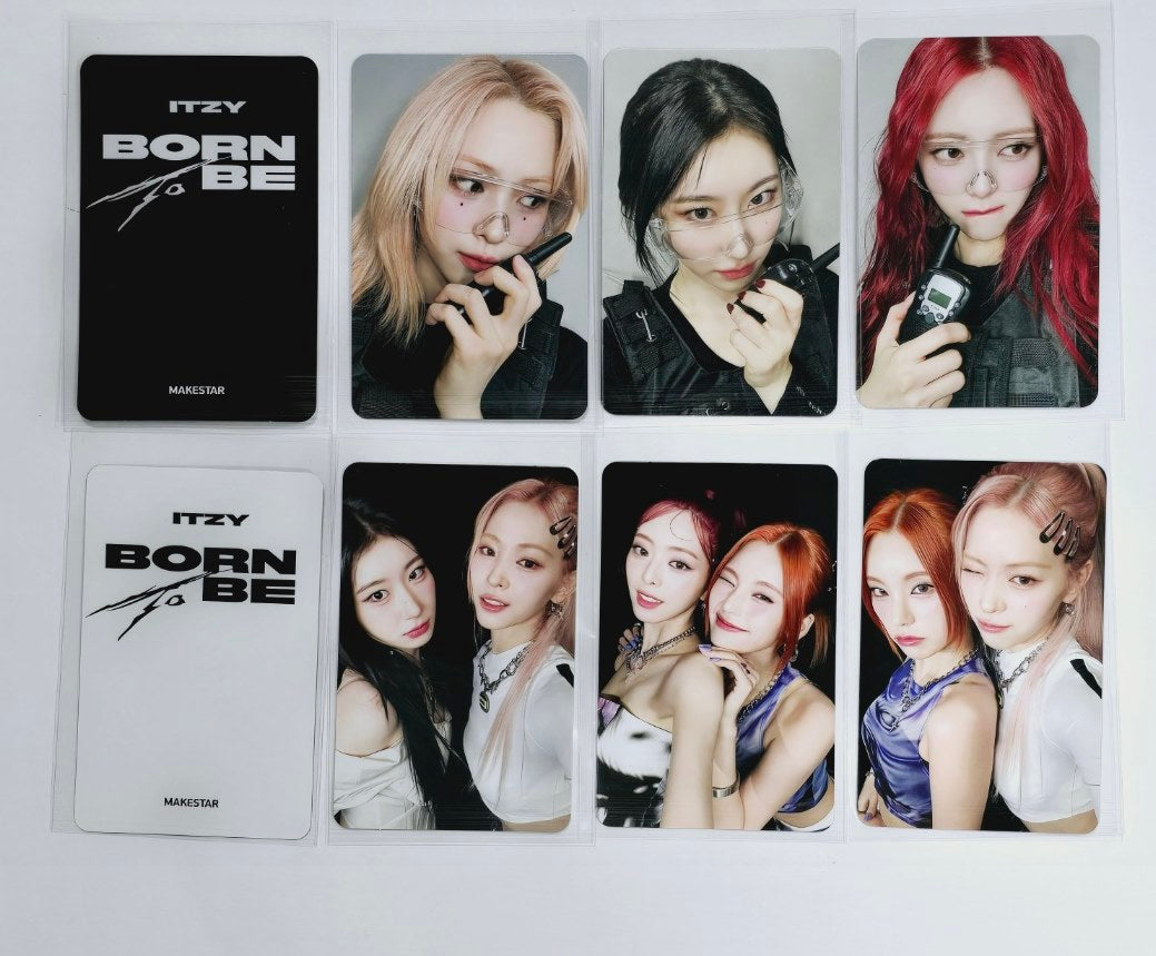 ITZY "BORN TO BE" - Makestar Fansign Event Photocard [24.2.7] - HALLYUSUPERSTORE