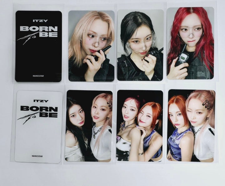 ITZY "BORN TO BE" - Makestar Fansign Event Photocard [24.2.7] - HALLYUSUPERSTORE