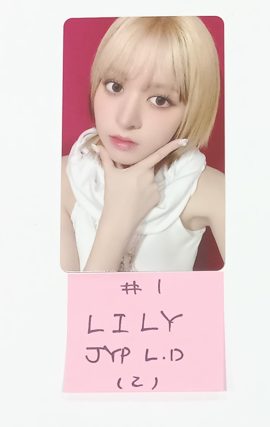NMIXX "Fe3O4: BREAK" - JYP Shop Lucky Draw Event Photocard Round 2 [Restocked 2/8] [24.2.7] - HALLYUSUPERSTORE