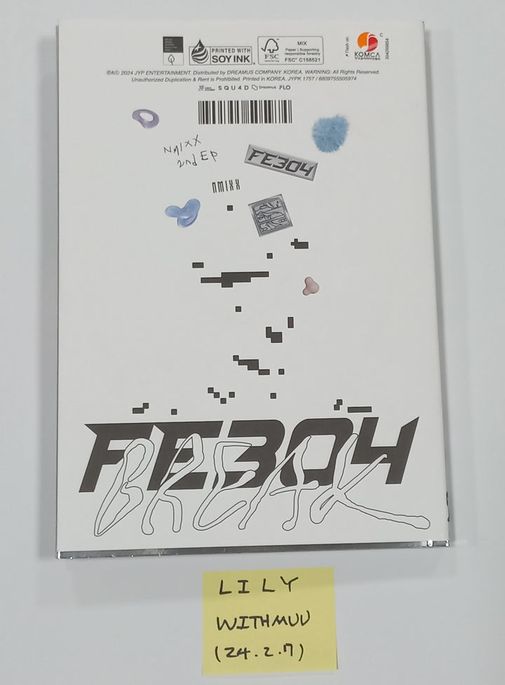 LILY (Of NMIXX) "Fe3O4: Break" - Hand Autographed(Signed) Album [24.2.7] - HALLYUSUPERSTORE
