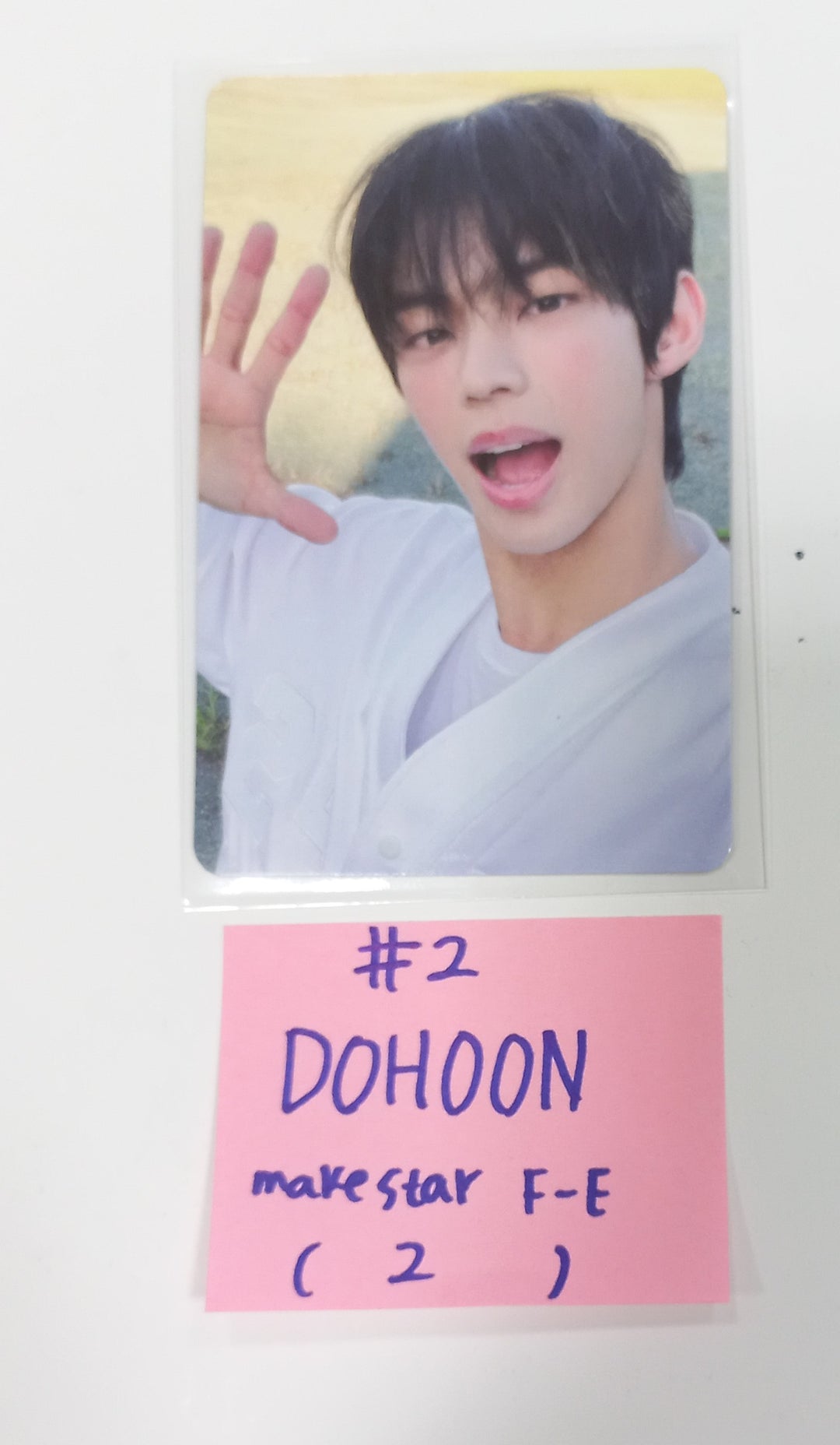 TWS "Sparkling Blue" 1st Mini - Makestar Fansign Event Photocard [24.2.7] - HALLYUSUPERSTORE