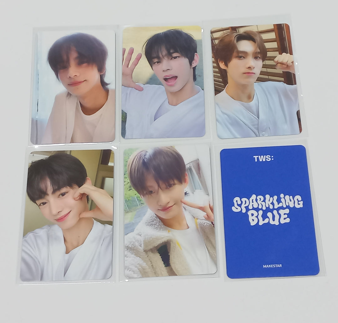 TWS "Sparkling Blue" 1st Mini - Makestar Fansign Event Photocard [24.2.7] - HALLYUSUPERSTORE