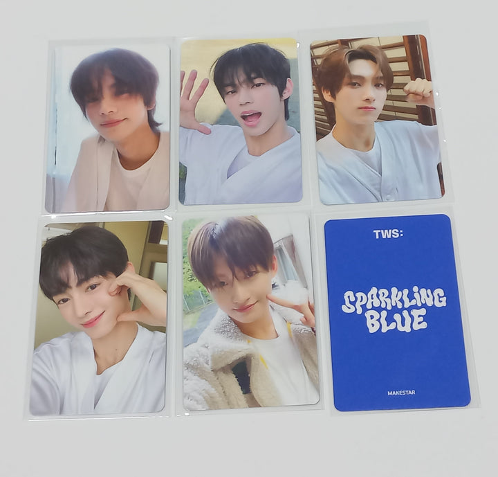 TWS "Sparkling Blue" 1st Mini - Makestar Fansign Event Photocard [24.2.7] - HALLYUSUPERSTORE