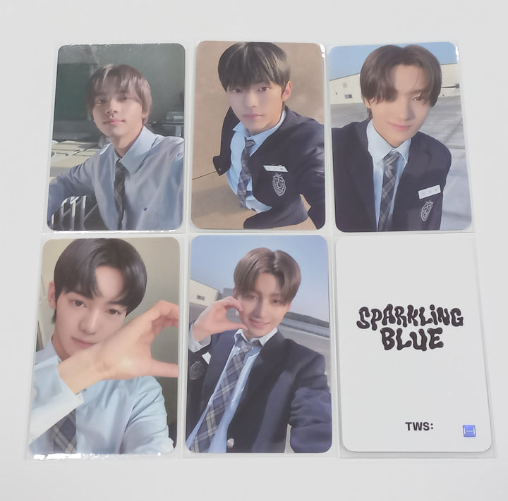 TWS "Sparkling Blue" 1st Mini - Makestar Lucky Draw Event Photocard [24.2.7] - HALLYUSUPERSTORE