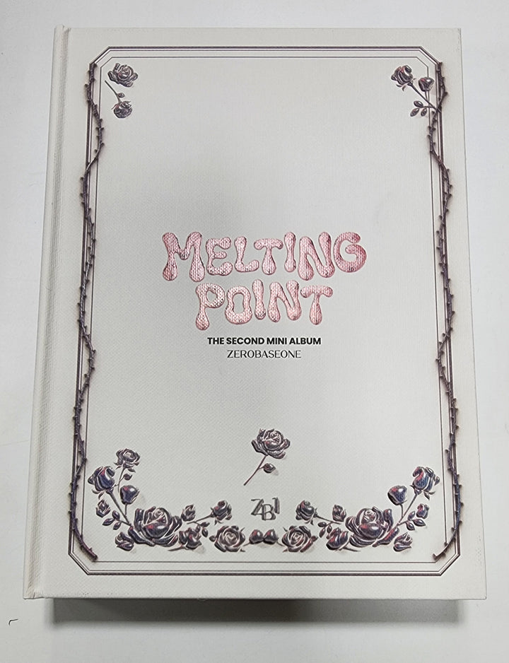 Sunghanbin (Of ZEROBASEONE (ZB1) "MELTING POINT" - Hand Autographed(Signed) Album [24.2.7] - HALLYUSUPERSTORE