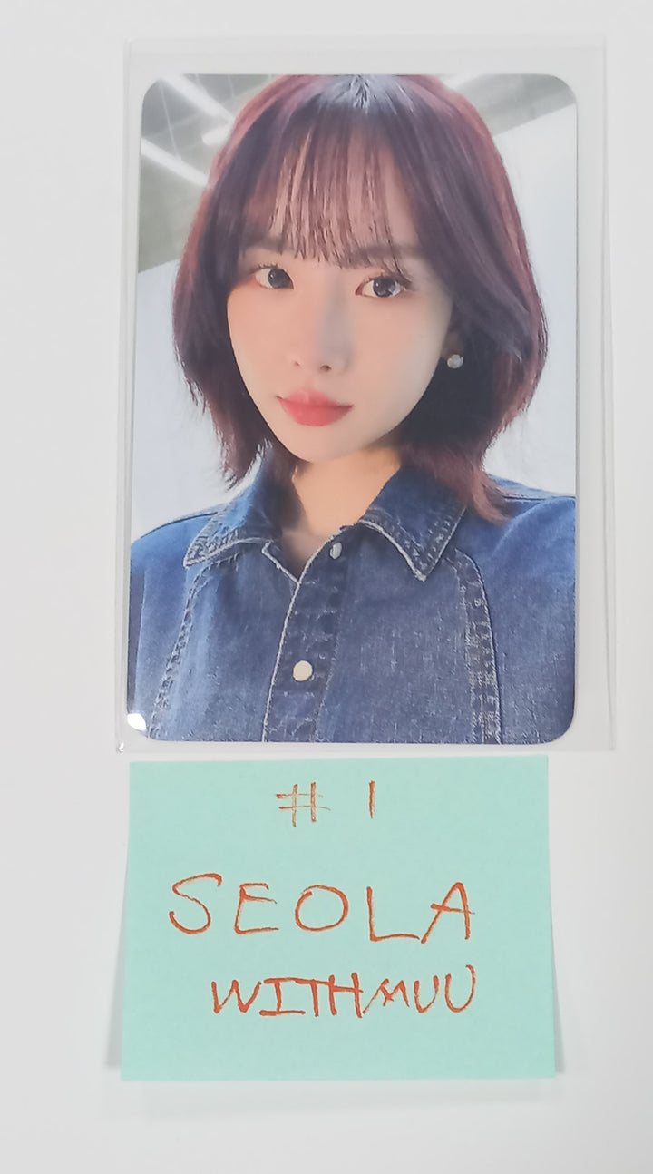 SEOLA (Of WJSN) "INSIDE OUT" - Withmuu Fansign Event Photocard [24.2.8] - HALLYUSUPERSTORE