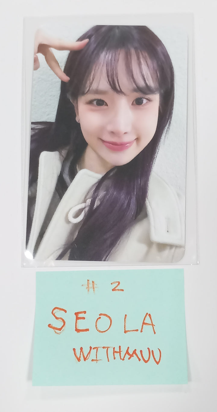 SEOLA (Of WJSN) "INSIDE OUT" - Withmuu Fansign Event Photocard [24.2.8] - HALLYUSUPERSTORE