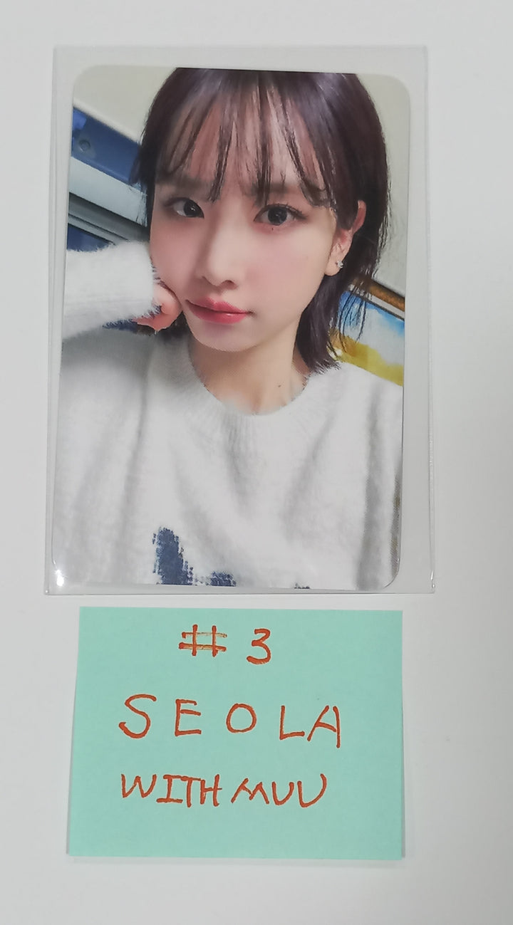 SEOLA (Of WJSN) "INSIDE OUT" - Withmuu Fansign Event Photocard [24.2.8] - HALLYUSUPERSTORE