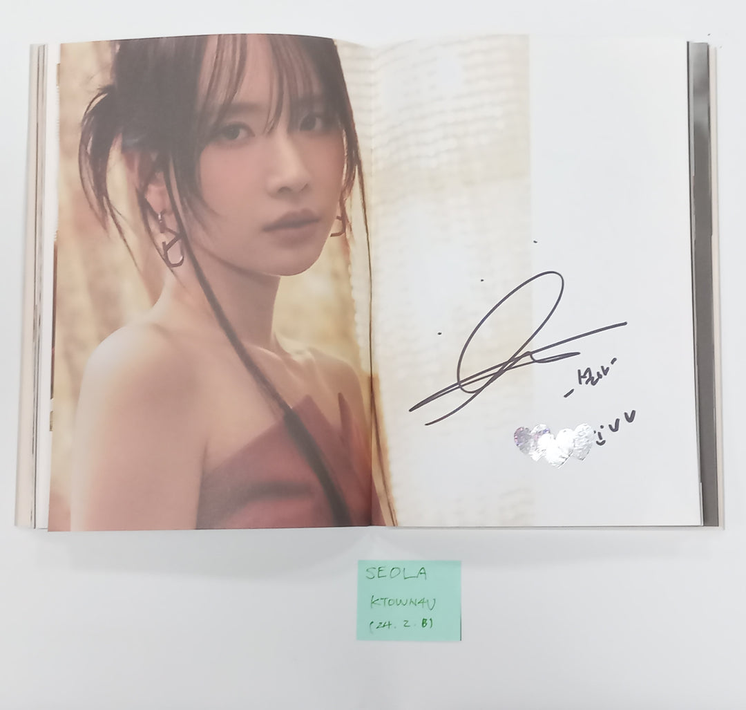 Seola (Of WJSN) "Inside Out" 1st Mini - Hand Autographed(Signed) Album [24.2.8] - HALLYUSUPERSTORE