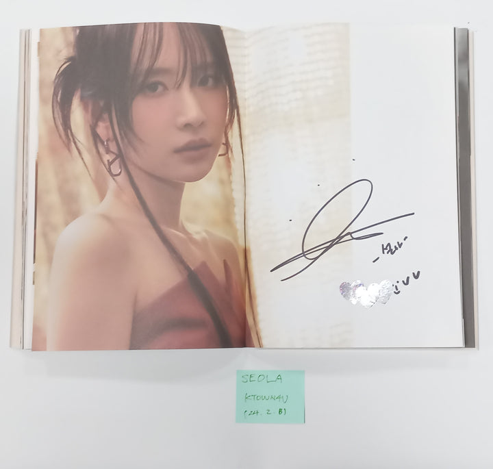 Seola (Of WJSN) "Inside Out" 1st Mini - Hand Autographed(Signed) Album [24.2.8] - HALLYUSUPERSTORE