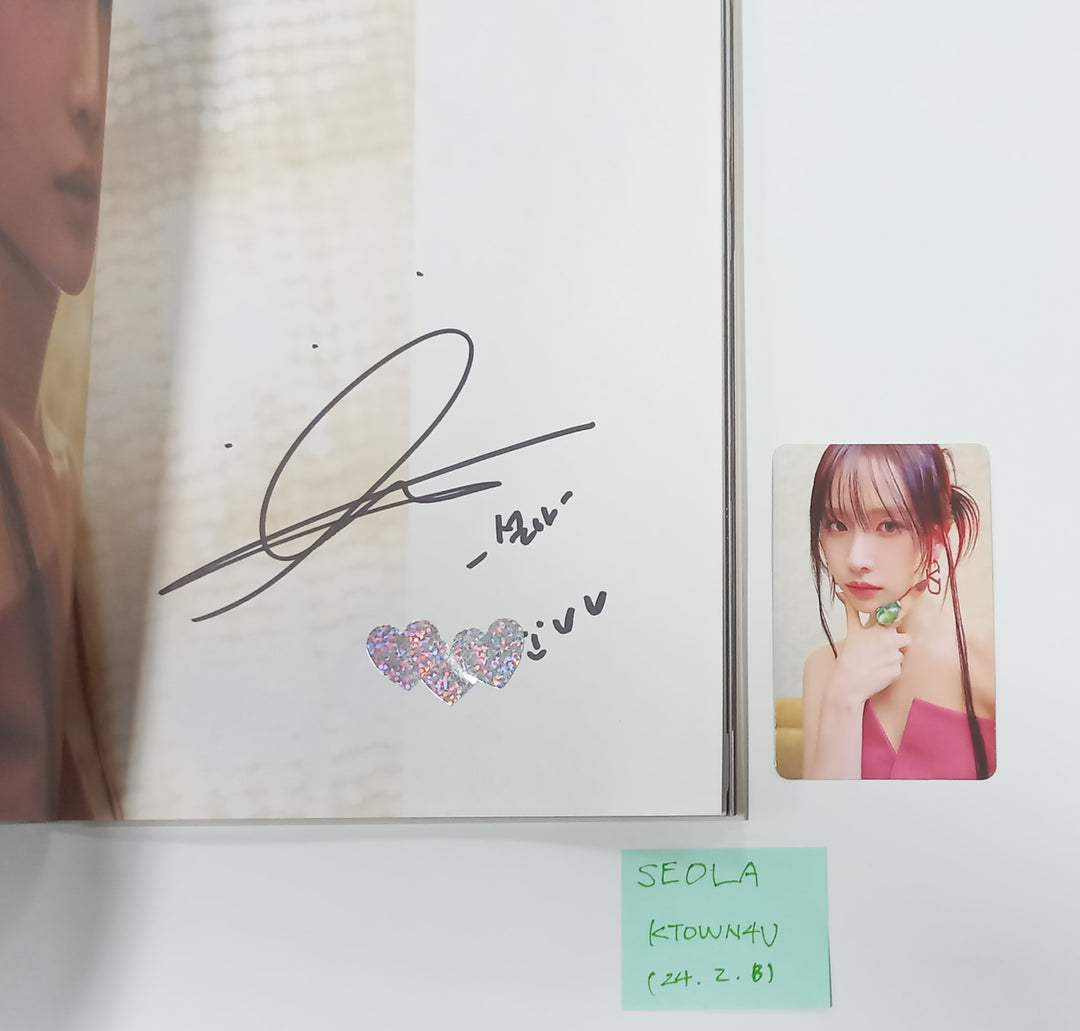 Seola (Of WJSN) "Inside Out" 1st Mini - Hand Autographed(Signed) Album [24.2.8] - HALLYUSUPERSTORE