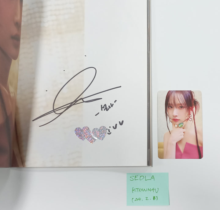 Seola (Of WJSN) "Inside Out" 1st Mini - Hand Autographed(Signed) Album [24.2.8] - HALLYUSUPERSTORE