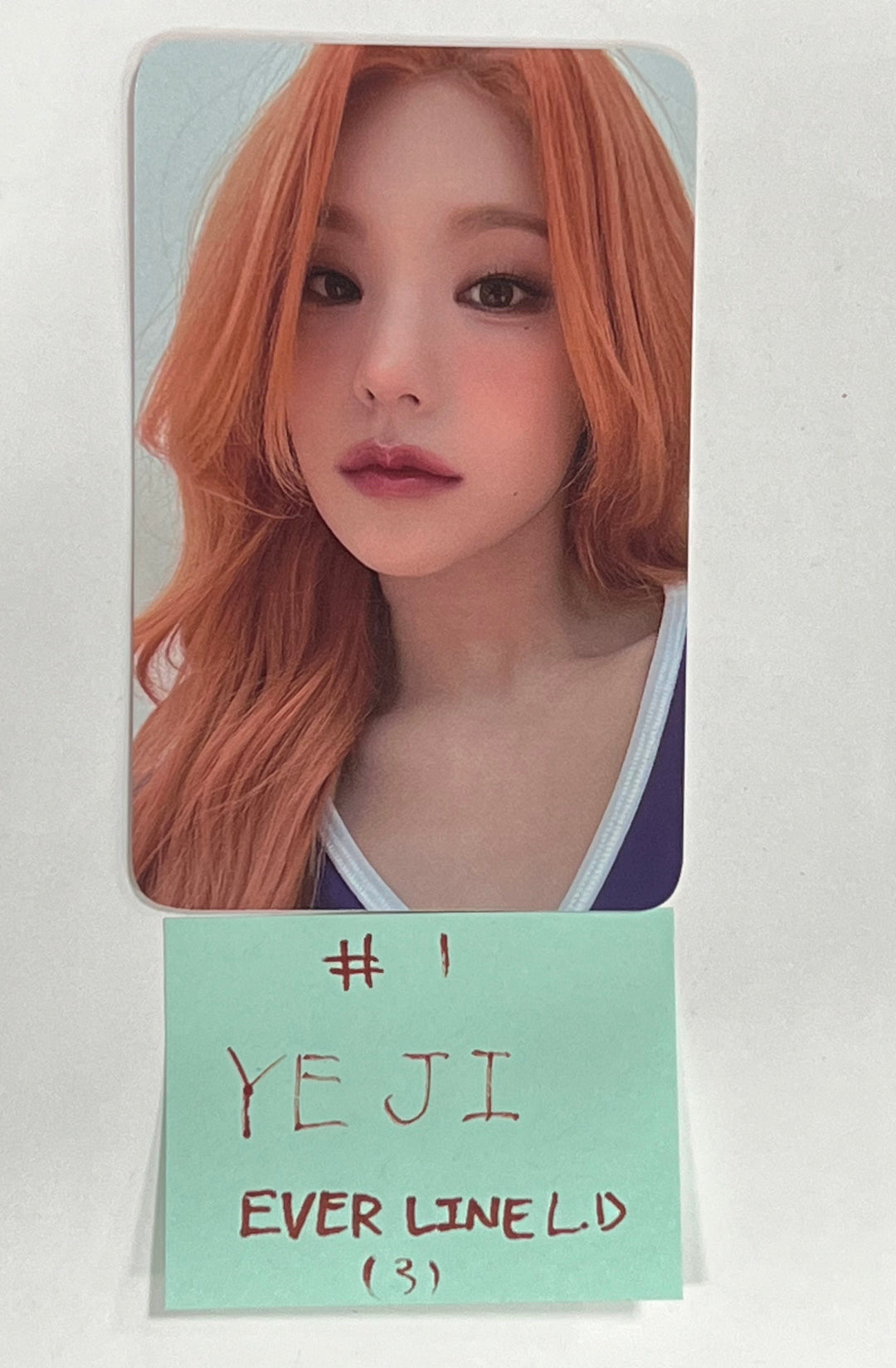 ITZY "BORN TO BE" - Everline Lucky Draw Event Photocard Round 2 [24.2.8] - HALLYUSUPERSTORE