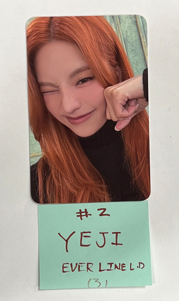 ITZY "BORN TO BE" - Everline Lucky Draw Event Photocard Round 2 [24.2.8] - HALLYUSUPERSTORE